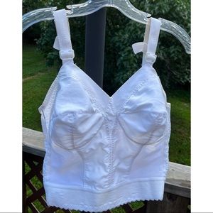 Vintage Bullet Longline Bra 38C Pointy Exquisite
